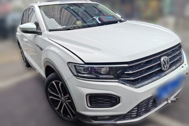 Used Volkswagen T-ROC 2018 280TSI DSG Two-Wheel-Drive Comfort Version China V Standard Front Right 45 Deg