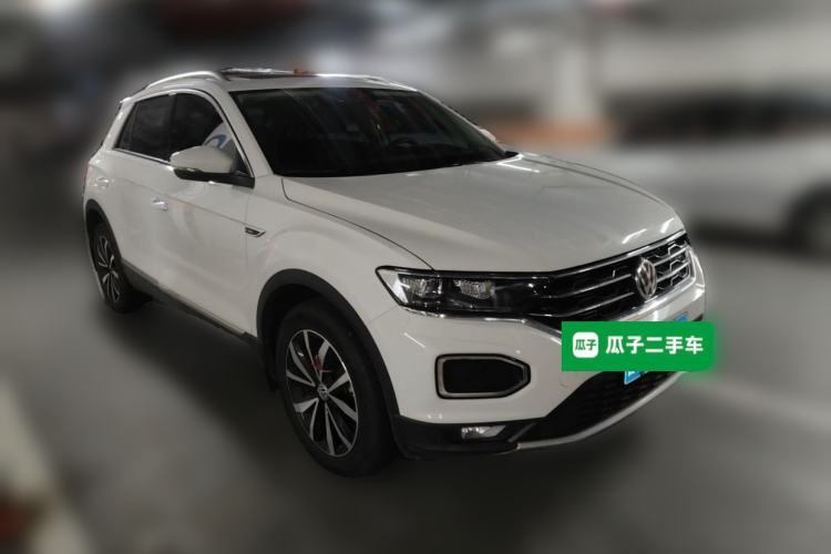 Used Volkswagen T-ROC 2018 280TSI DSG Two-Wheel-Drive Comfort Version China V Standard Front Right 45 Deg