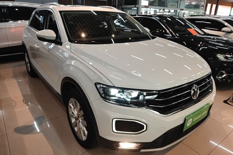 Used Volkswagen T-ROC 2018 230TSI DSG Two-Wheel Drive Advanced Version China V Standard Front Right 45 Deg