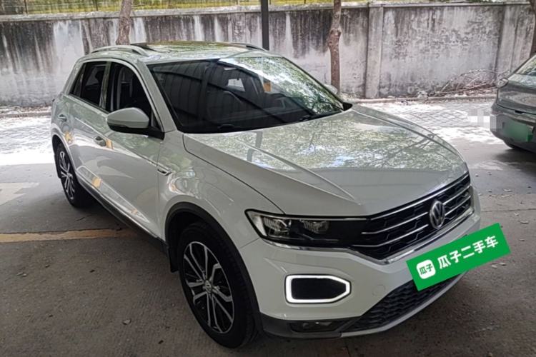 Used Volkswagen T-ROC 2018 280TSI DSG Two-Wheel-Drive Comfort Version China V Standard Front Right 45 Deg