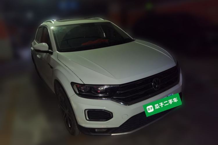 Used Volkswagen T-ROC 2018 280TSI DSG Two-Wheel Drive Comfort Version China VI Standard Front Right 45 Deg