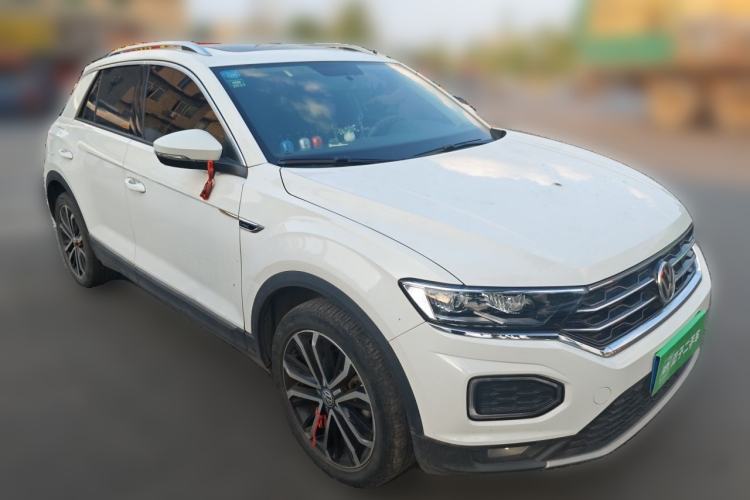 Used Volkswagen T-ROC 2018 280TSI DSG Two-Wheel-Drive Comfort Version China V Standard Front Right 45 Deg