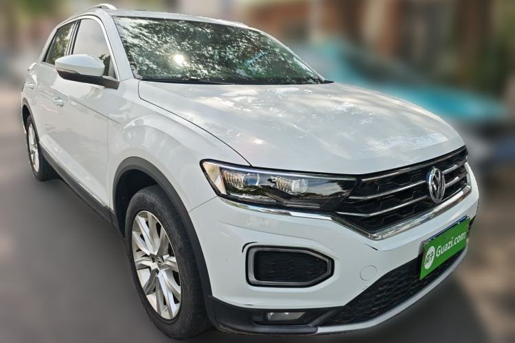 Used Volkswagen T-ROC 2018 280TSI DSG Two-Wheel Drive Advanced Version China V Emission Standard Front Right 45 Deg