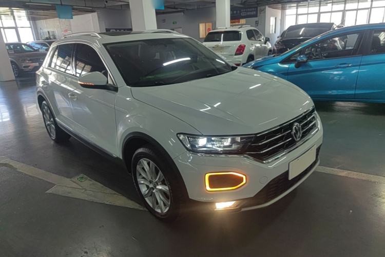 Used Volkswagen T-ROC 2018 230TSI DSG Two-Wheel Drive Advanced Version China V Standard Front Right 45 Deg