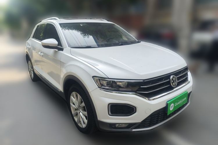 Used Volkswagen T-ROC 2018 280TSI DSG Two-Wheel Drive Advanced Version China V Emission Standard Front Right 45 Deg