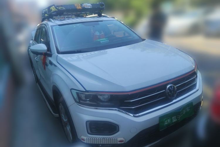 Used Volkswagen T-ROC 2018 230TSI DSG Two-Wheel Drive Advanced Version China V Standard Front Right 45 Deg