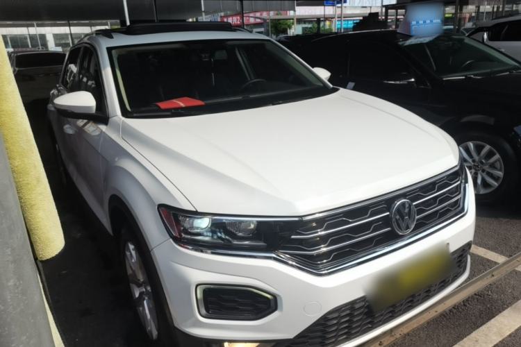 Used Volkswagen T-ROC 2018 280TSI DSG Two-Wheel Drive Advanced Version China V Emission Standard Front Right 45 Deg