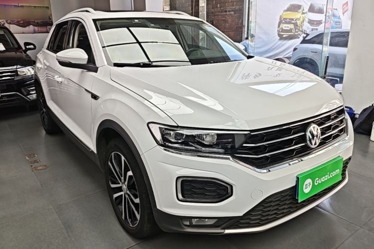 Used Volkswagen T-ROC 2018 280TSI DSG Two-Wheel-Drive Comfort Version China V Standard Front Right 45 Deg