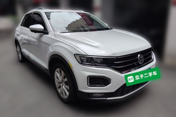 Used Volkswagen T-ROC 2018 280TSI DSG Two-Wheel Drive Advanced Version China V Emission Standard Front Right 45 Deg