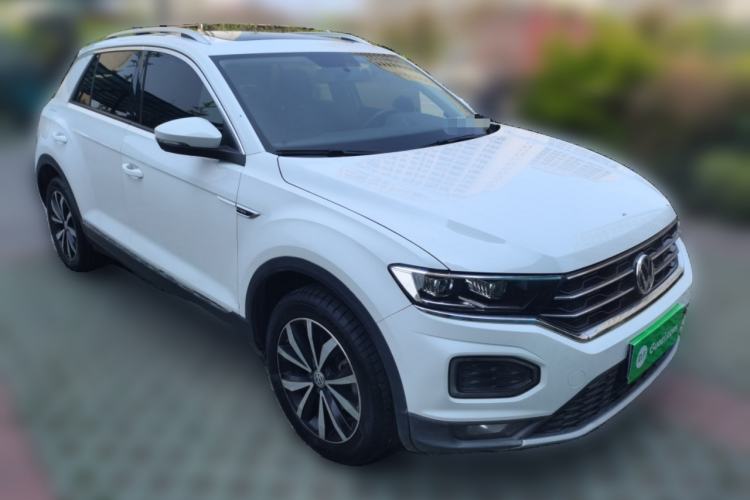 Used Volkswagen T-ROC 2018 280TSI DSG Two-Wheel-Drive Comfort Version China V Standard Front Right 45 Deg