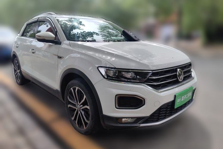 Used Volkswagen T-ROC 2018 280TSI DSG Two-Wheel-Drive Comfort Version China V Standard Front Right 45 Deg