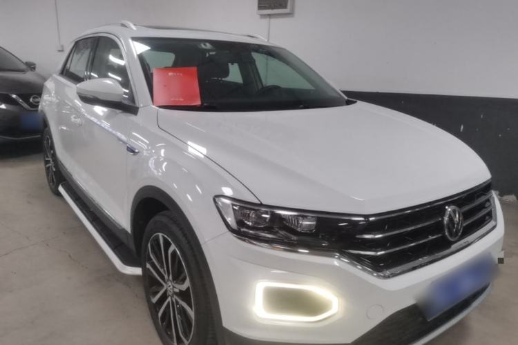 Used Volkswagen T-ROC 2018 280TSI DSG Two-Wheel Drive Comfort Version China VI Standard Front Right 45 Deg