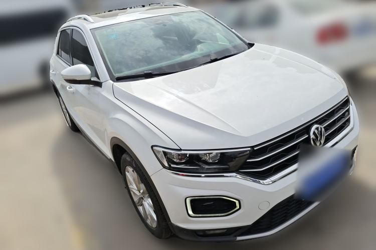 Used Volkswagen T-ROC 2018 230TSI DSG Two-Wheel Drive Advanced Version China V Standard Front Right 45 Deg