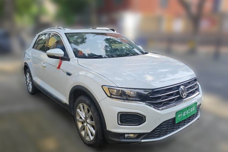 Used Volkswagen T-ROC 2018 230TSI DSG Two-Wheel Drive Advanced Version China V Standard Front Right 45 Deg