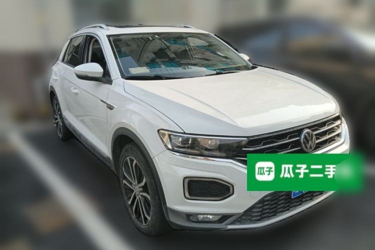 Used Volkswagen T-ROC 2018 280TSI DSG Two-Wheel Drive Luxury Version China VI Standard Front Right 45 Deg