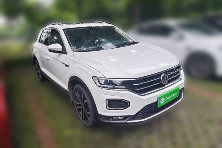 Used Volkswagen T-ROC 2018 280TSI DSG Two-Wheel-Drive Comfort Version China V Standard Front Right 45 Deg