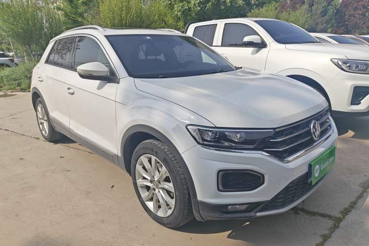 Used Volkswagen T-ROC 2018 230TSI DSG Two-Wheel Drive Advanced Version China V Standard Front Right 45 Deg