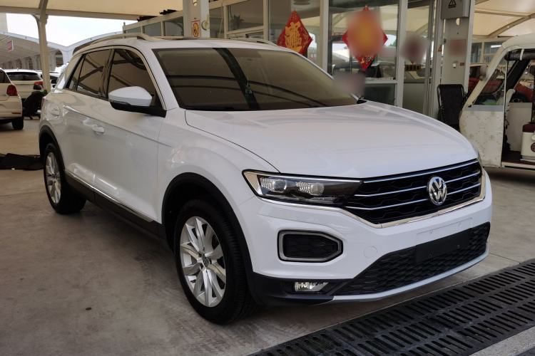 Used Volkswagen T-ROC 2018 230TSI DSG Two-Wheel Drive Advanced Version China V Standard Front Right 45 Deg
