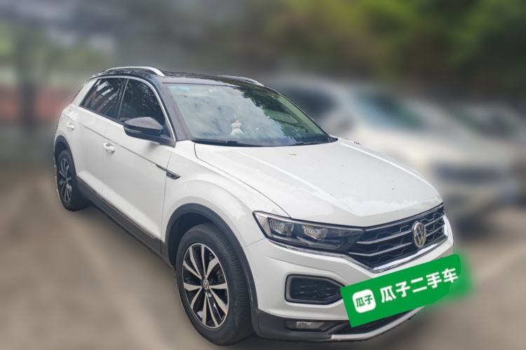 Used Volkswagen T-ROC 2018 280TSI DSG Two-Wheel-Drive Comfort Version China V Standard Front Right 45 Deg