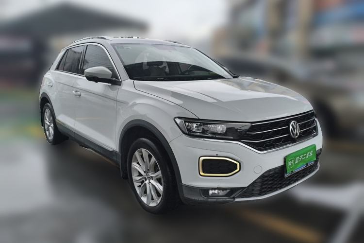 Used Volkswagen T-ROC 2018 280TSI DSG Two-Wheel Drive Advanced Version China V Emission Standard Front Right 45 Deg