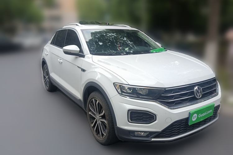 Used Volkswagen T-ROC 2018 280TSI DSG Two-Wheel-Drive Comfort Version China V Standard Front Right 45 Deg