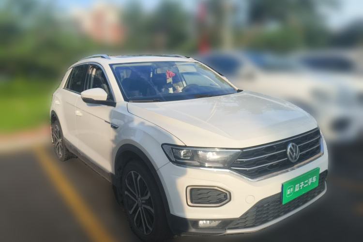 Used Volkswagen T-ROC 2018 280TSI DSG Two-Wheel-Drive Comfort Version China V Standard Front Right 45 Deg