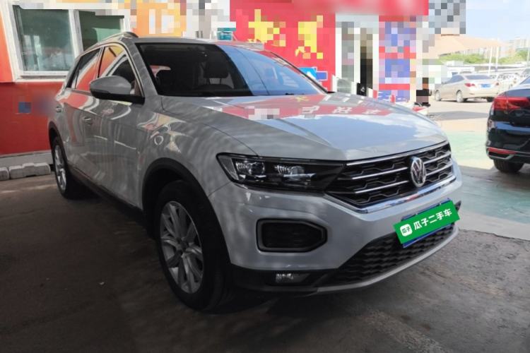Used Volkswagen T-ROC 2018 230TSI DSG Two-Wheel Drive Advanced Version China V Standard Front Right 45 Deg