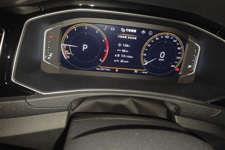 Used Volkswagen T-ROC 2018 280TSI DSG Two-Wheel-Drive Luxury Version China V Emission Standard Instrument Cluster