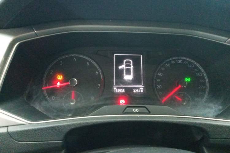 Used Volkswagen T-ROC 2018 230TSI DSG Two-Wheel Drive Advanced Version China V Standard Instrument Cluster