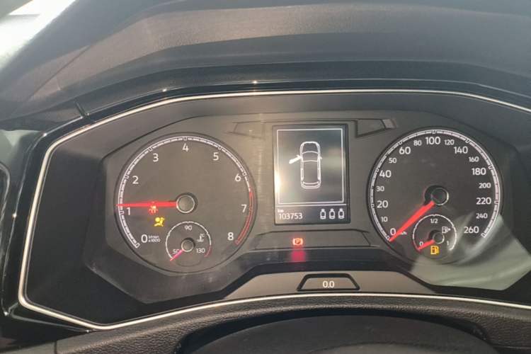 Used Volkswagen T-ROC 2018 280TSI DSG Two-Wheel Drive Comfort Version China VI Standard Instrument Cluster