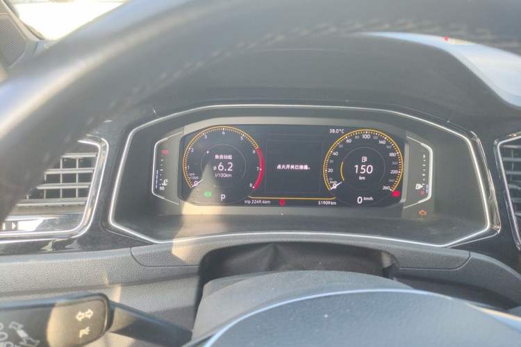 Used Volkswagen T-ROC 2018 280TSI DSG Two-Wheel-Drive Luxury Version China V Emission Standard Instrument Cluster