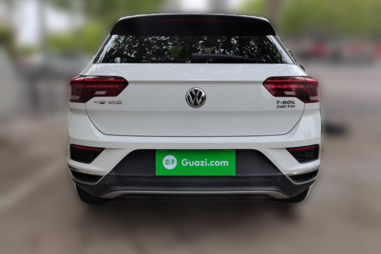Used Volkswagen T-ROC 2018 280TSI DSG Two-Wheel-Drive Comfort Version China V Standard Rear