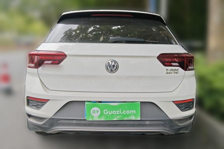 Used Volkswagen T-ROC 2018 280TSI DSG Two-Wheel-Drive Comfort Version China V Standard Rear