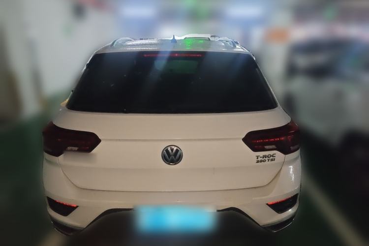 Used Volkswagen T-ROC 2018 280TSI DSG Two-Wheel-Drive Luxury Version China V Emission Standard Rear