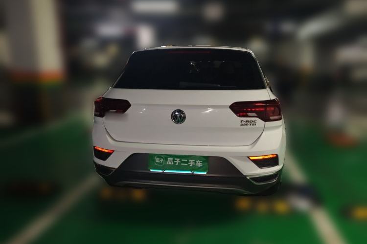 Used Volkswagen T-ROC 2018 280TSI DSG Four-Wheel Drive Comfort Version China V Standard Rear