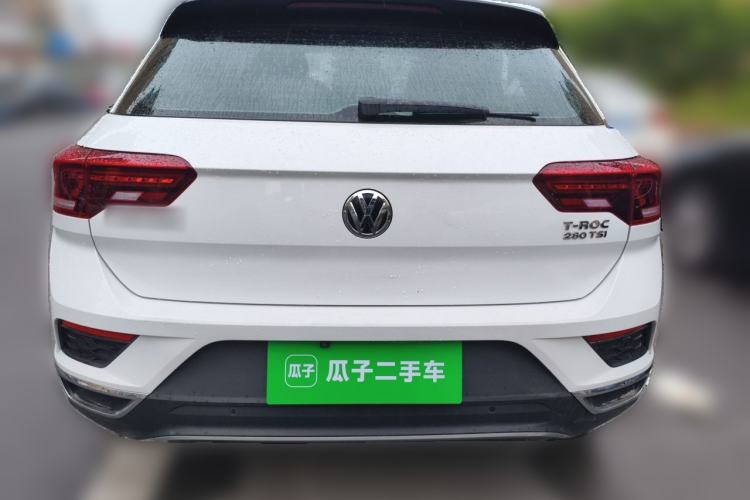 Used Volkswagen T-ROC 2018 280TSI DSG Two-Wheel-Drive Comfort Version China V Standard Rear