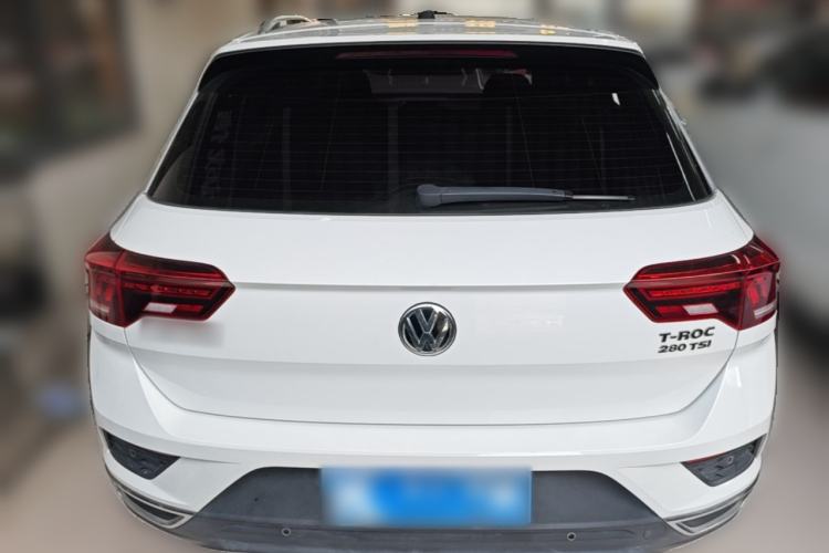 Used Volkswagen T-ROC 2018 280TSI DSG Two-Wheel-Drive Comfort Version China V Standard Rear