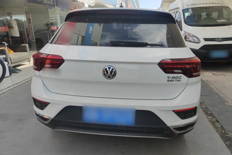 Used Volkswagen T-ROC 2018 280TSI DSG Two-Wheel-Drive Comfort Version China V Standard Rear