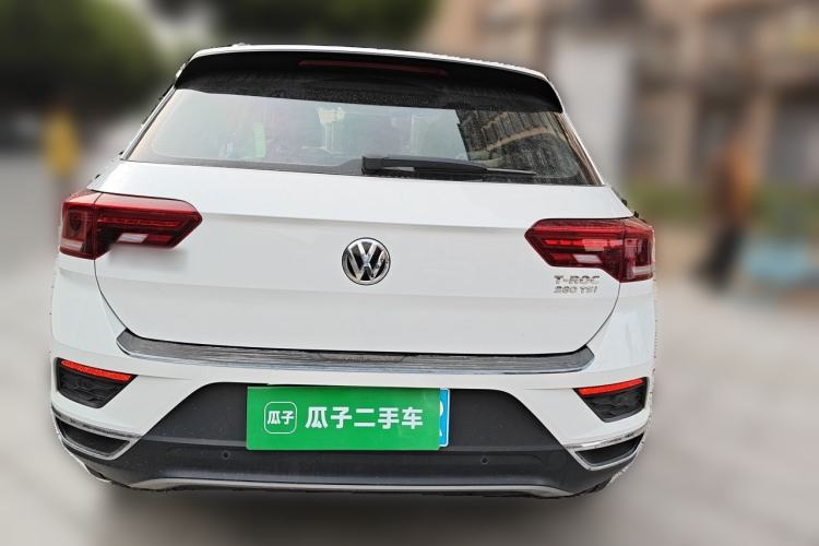 Used Volkswagen T-ROC 2018 280TSI DSG Two-Wheel-Drive Comfort Version China V Standard Rear