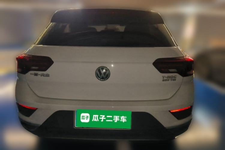 Used Volkswagen T-ROC 2018 280TSI DSG Two-Wheel Drive Comfort Version China VI Standard Rear
