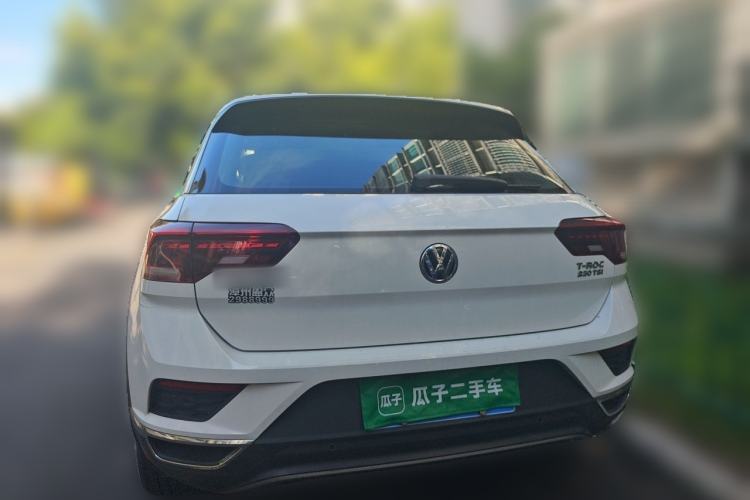 Used Volkswagen T-ROC 2018 230TSI DSG Two-Wheel Drive Advanced Version China V Standard Rear