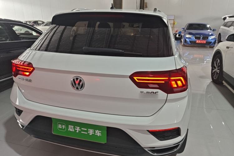 Used Volkswagen T-ROC 2018 280TSI DSG Two-Wheel Drive Comfort Version China VI Standard Rear