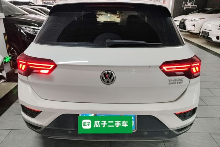 Used Volkswagen T-ROC 2018 280TSI DSG Two-Wheel-Drive Advanced Version China VI Standard Rear