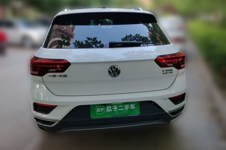 Used Volkswagen T-ROC 2018 230TSI DSG Two-Wheel Drive Advanced Version China V Standard Rear