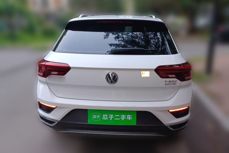 Used Volkswagen T-ROC 2018 280TSI DSG Two-Wheel Drive Advanced Version China V Emission Standard Rear
