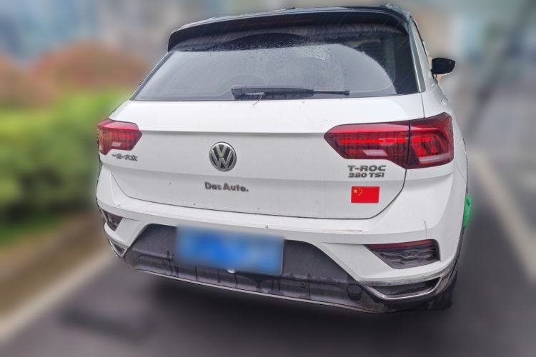 Used Volkswagen T-ROC 2018 280TSI DSG Two-Wheel-Drive Luxury Version China V Emission Standard Rear