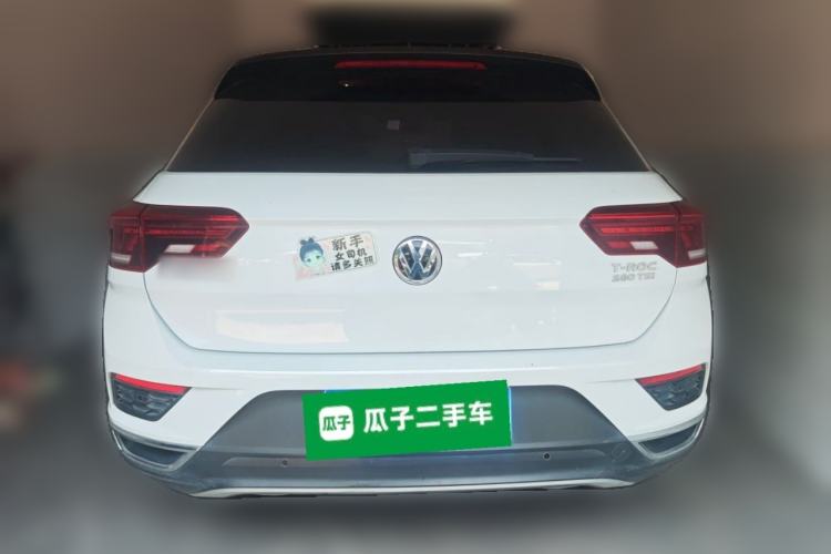 Used Volkswagen T-ROC 2018 280TSI DSG Two-Wheel-Drive Comfort Version China V Standard Rear