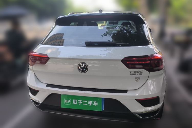 Used Volkswagen T-ROC 2018 280TSI DSG Two-Wheel-Drive Comfort Version China V Standard Rear