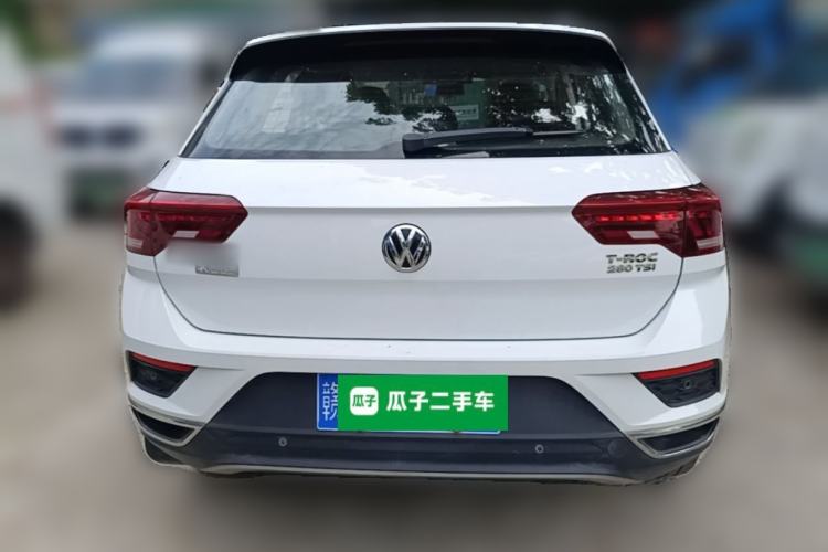 Used Volkswagen T-ROC 2018 280TSI DSG Two-Wheel Drive Advanced Version China V Emission Standard Rear