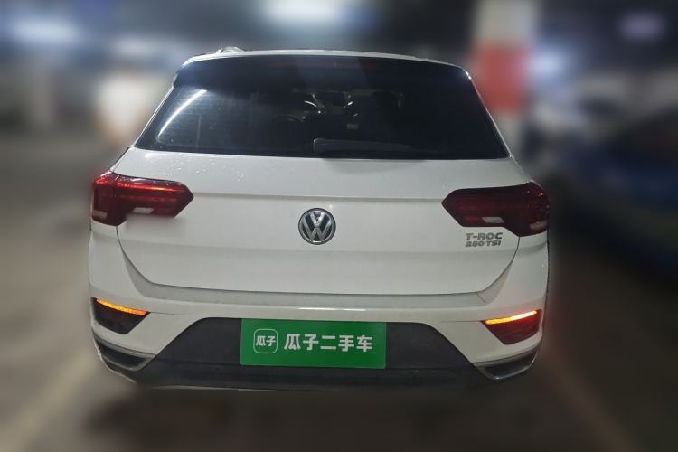 Used Volkswagen T-ROC 2018 280TSI DSG Two-Wheel-Drive Comfort Version China V Standard Rear